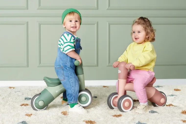 Kinderkraft, Minibi, bicicleta fara pedale, galben