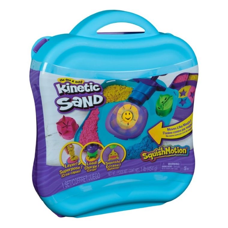 Kinetic Sand, SquishMotion!, nisip kinetic, 454g, set de joaca