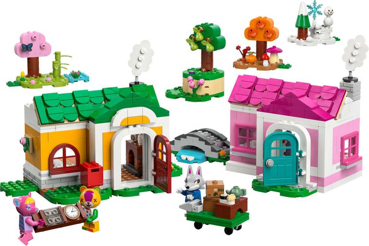 LEGO Animal Crossing, Case creative: anotimpuri distractive, 77057