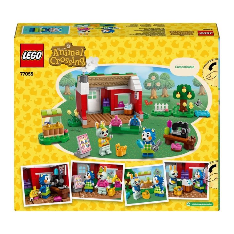LEGO Animal Crossing, Magazinul de haine detinut de Able Sisters, 77055