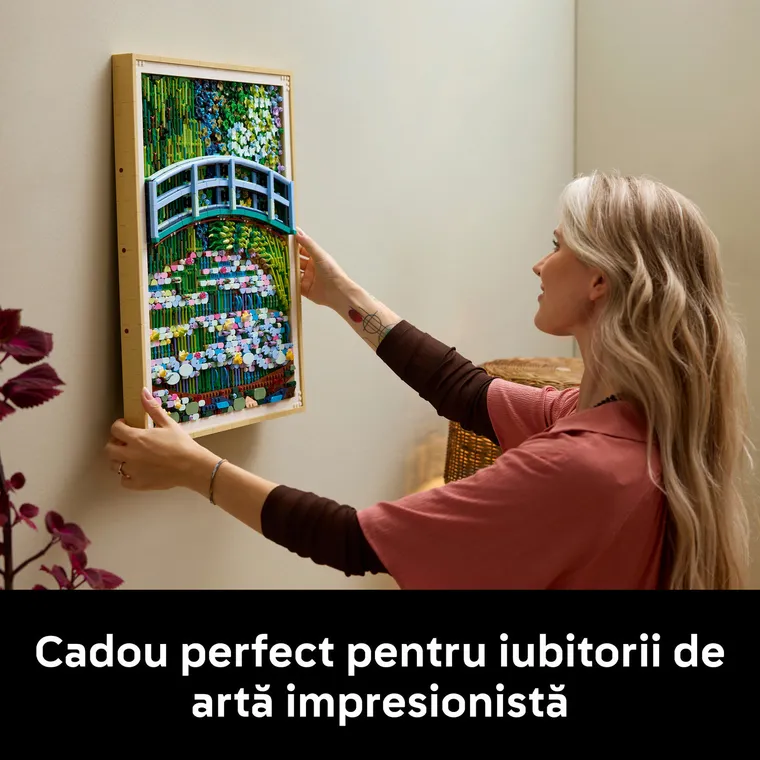 LEGO ART, Claude Monet - Pod peste lac cu nuferi, 31220