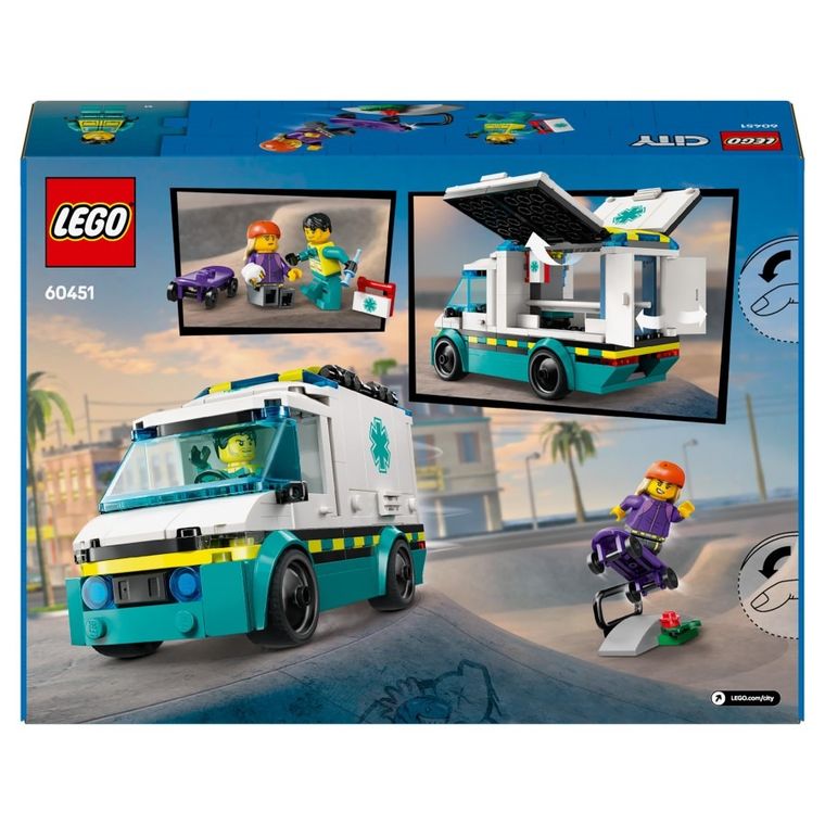 LEGO City, Ambulanta de urgente, 60451