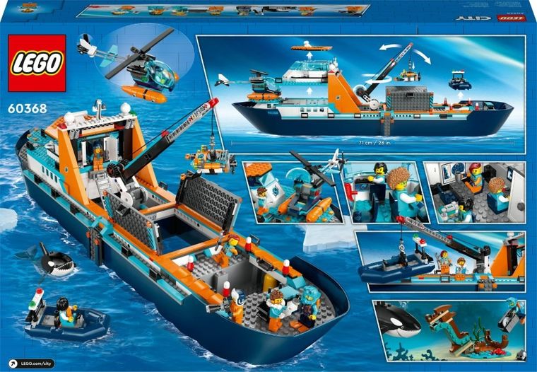 LEGO City, Nava de explorare arctica, 60368