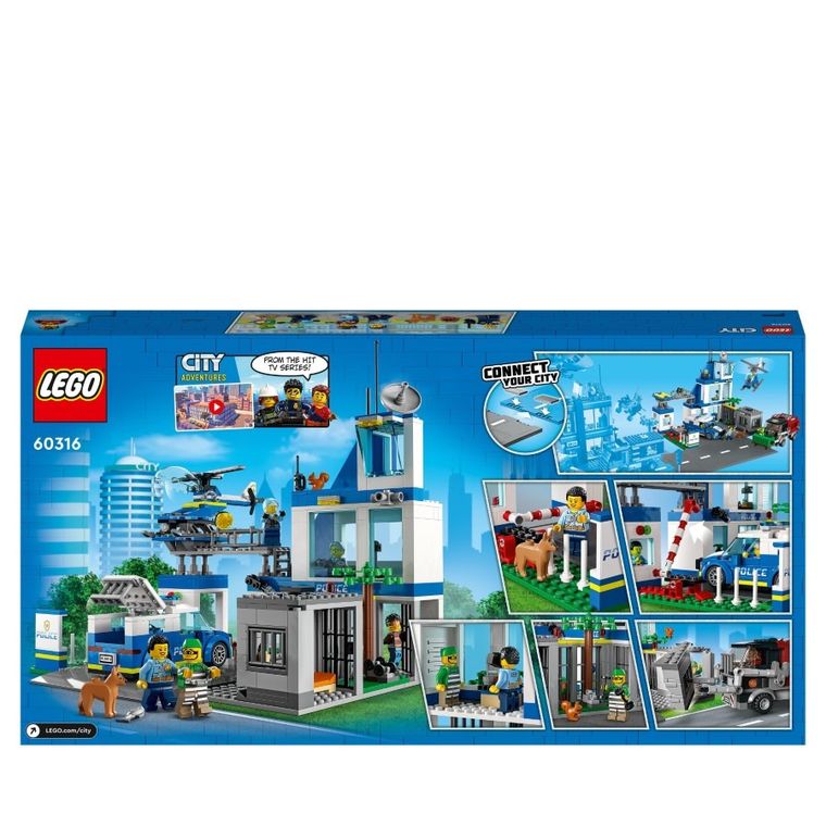 LEGO City, Sectie de politie, 60316