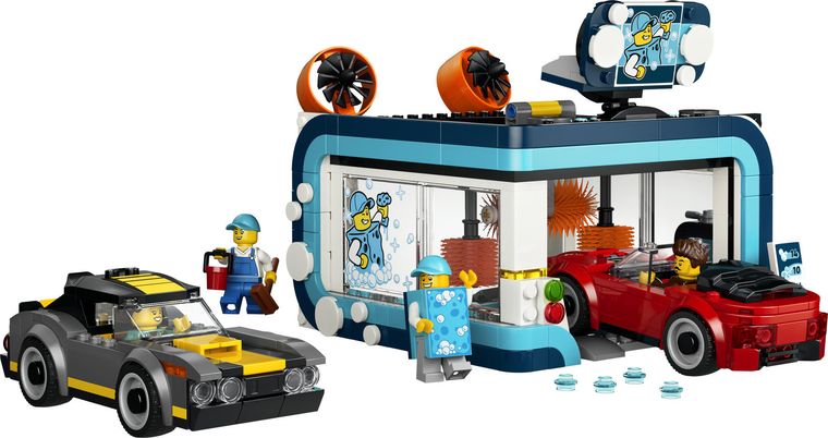 LEGO City, Spalatorie auto drive-thru, 60497