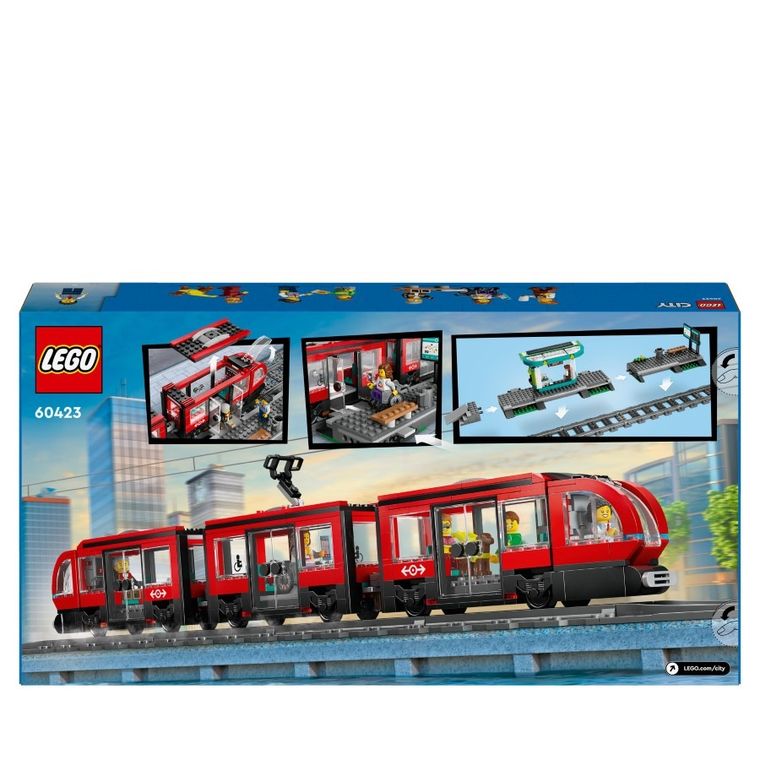 LEGO City, Statie si tramvai in centrul orasului, 60423