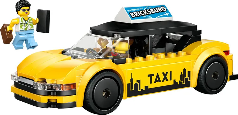 LEGO City, Taxi galben, 60487