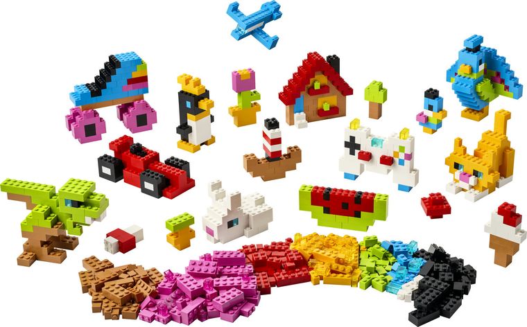 LEGO Classic, Caramizi creative in culori, 11045