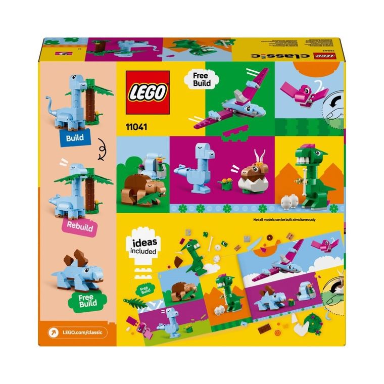 LEGO Classic, Dinozauri creativi, 11041