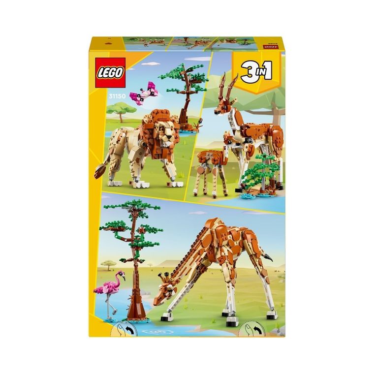 LEGO Creator, Animale salbatice din safari, 31150