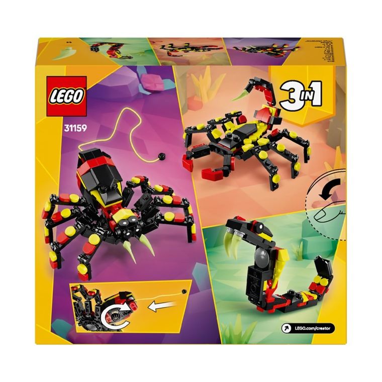 LEGO Creator, Animale salbatice: Paianjen surprinzator, 31159