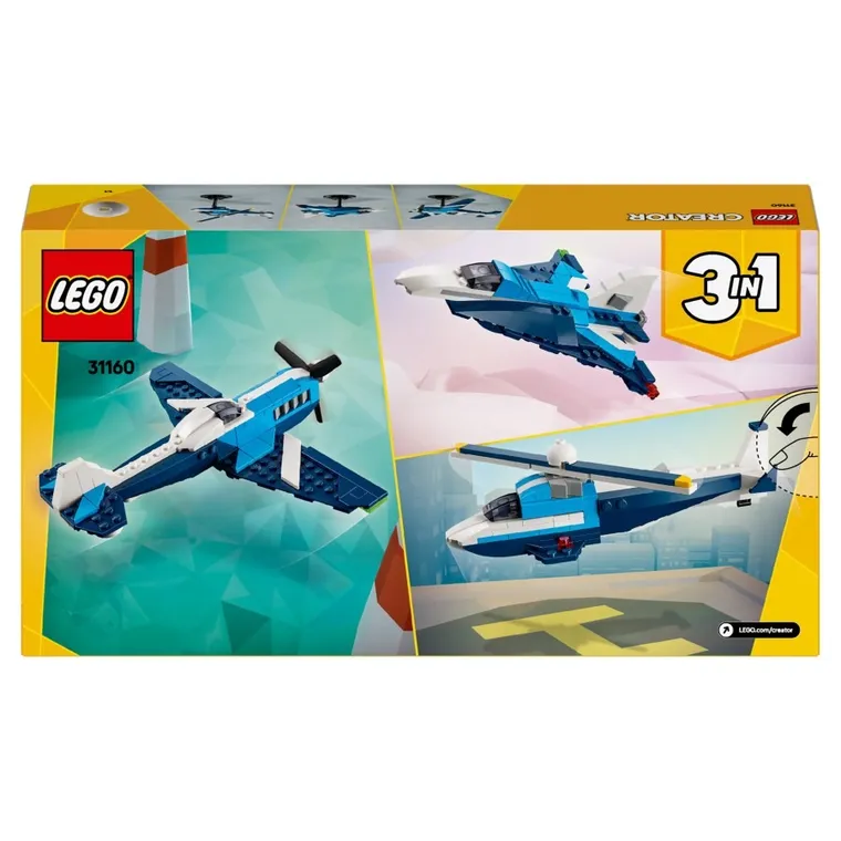 LEGO Creator, Aparat de zbor: Avion de curse, 31160