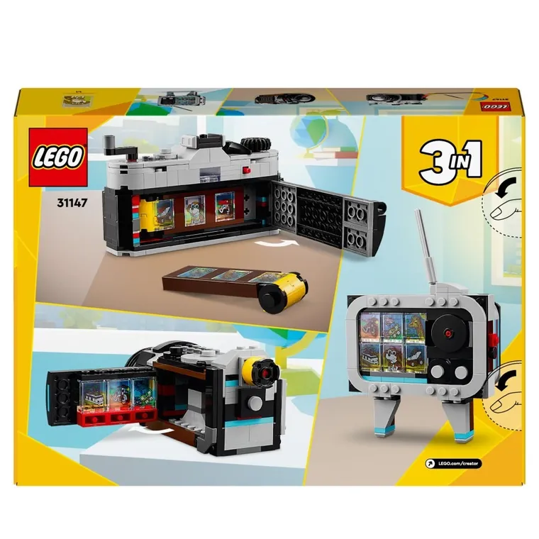 LEGO Creator, Aparat foto retro, 31147
