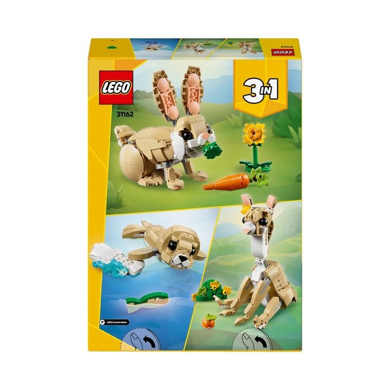 LEGO Creator, Iepuras dragalas, 31162