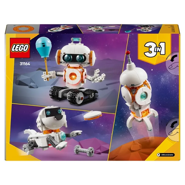 LEGO Creator, Robot spatial, 31164
