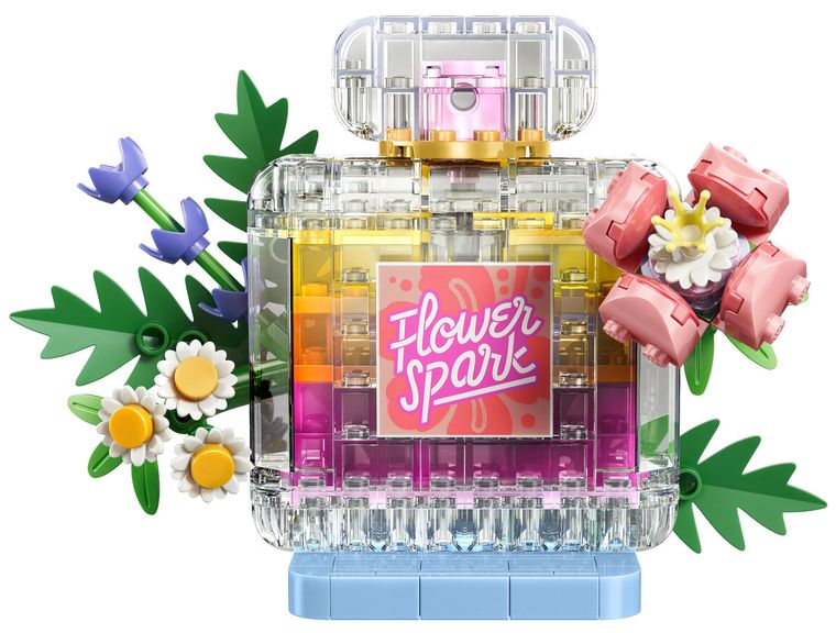 LEGO Creator, Sticla de parfum cu flori decorativa, 31383