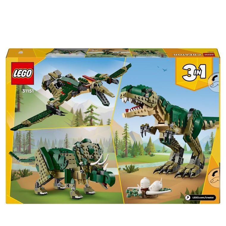 LEGO Creator, T. rex 3in1, 31151