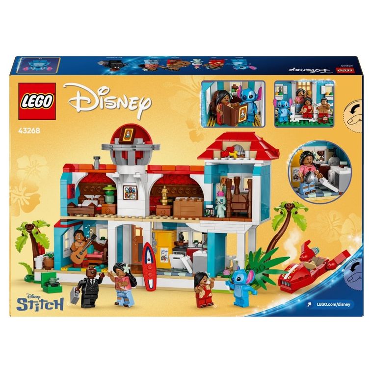 LEGO Disney, Casa de pe plaja a lui Lilo si Stitch, 43268