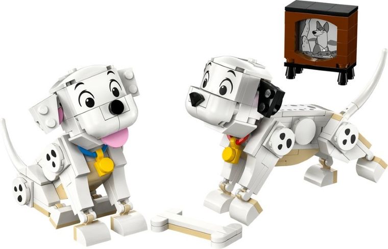 LEGO Disney Classic, Catelusii Lucky si Penny din 101 dalmatieni, 43271