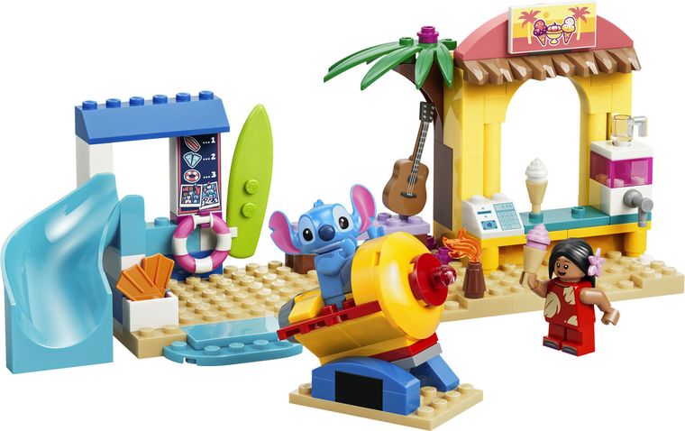 LEGO Disney Classic, Distractie pe plaja cu Lilo si Stitch, 43280