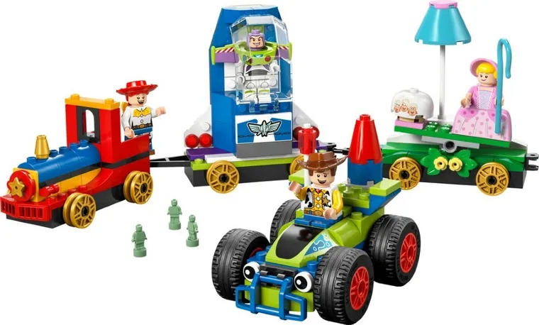 LEGO Disney Pixar, Tren aniversar si masina RC din Toy Story, 43264