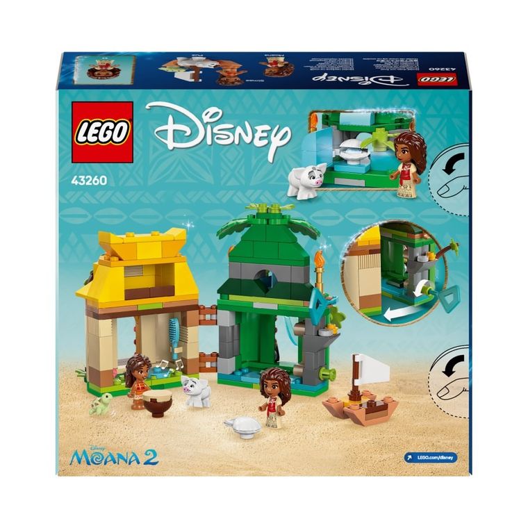 LEGO Disney Princess, Distractie pe insula Moanei, 43260