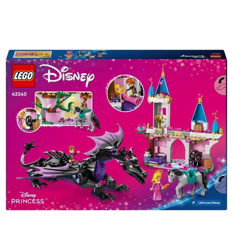 LEGO Disney Princess, Maleficent sub forma de dragon, 43240