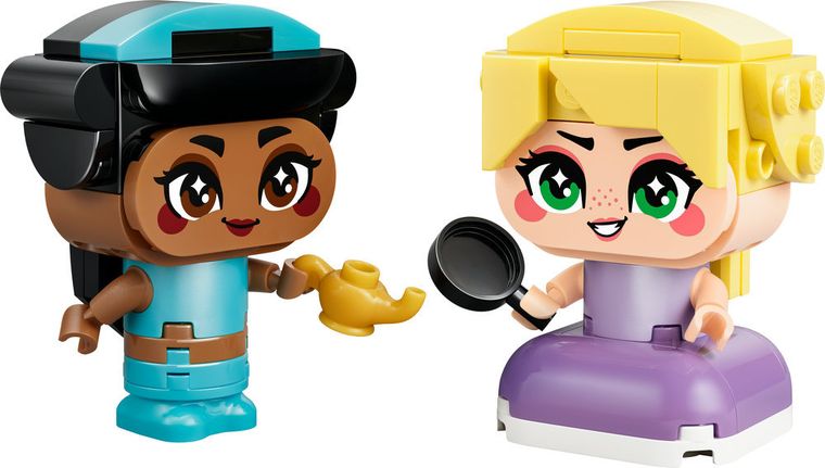 LEGO Disney Princess, Miniprintesele Jasmine si Rapunzel, 43303