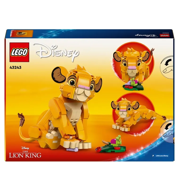 LEGO Disney, Puiul Simba, Regele Leu, 43243
