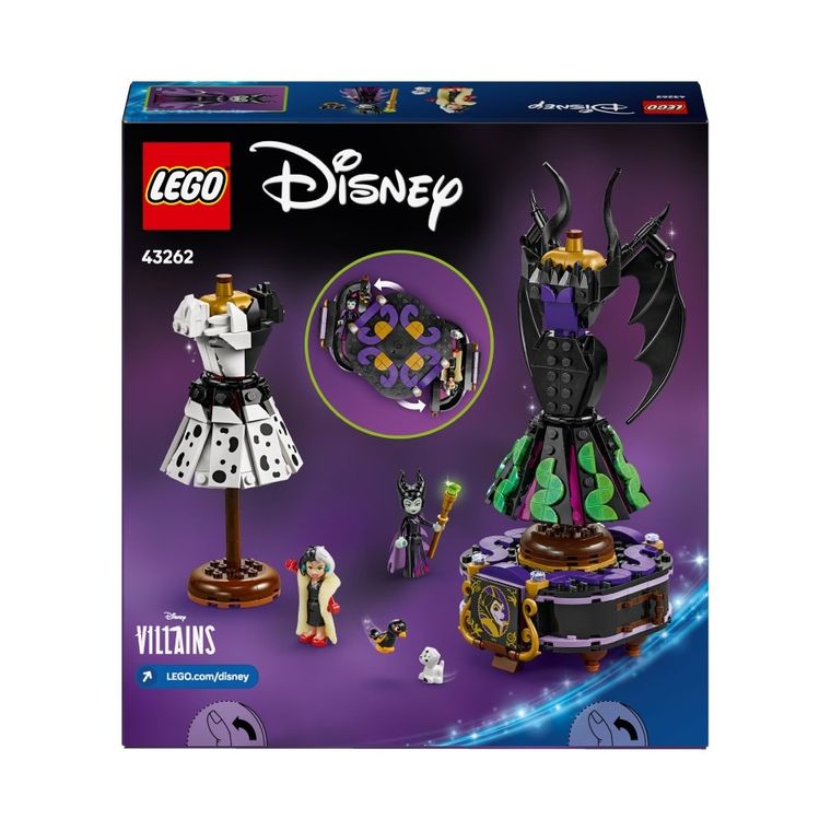 LEGO Disney, Rochiile lui Maleficent si Cruella De Vil, 43262