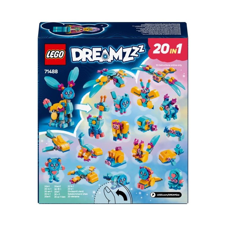 LEGO DREAMZzz, Aventurile creative cu animale ale lui Bunchu, 71488