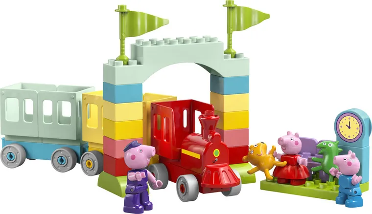 LEGO DUPLO, Calatorie in tren cu Bunicul Purcelus, 10466