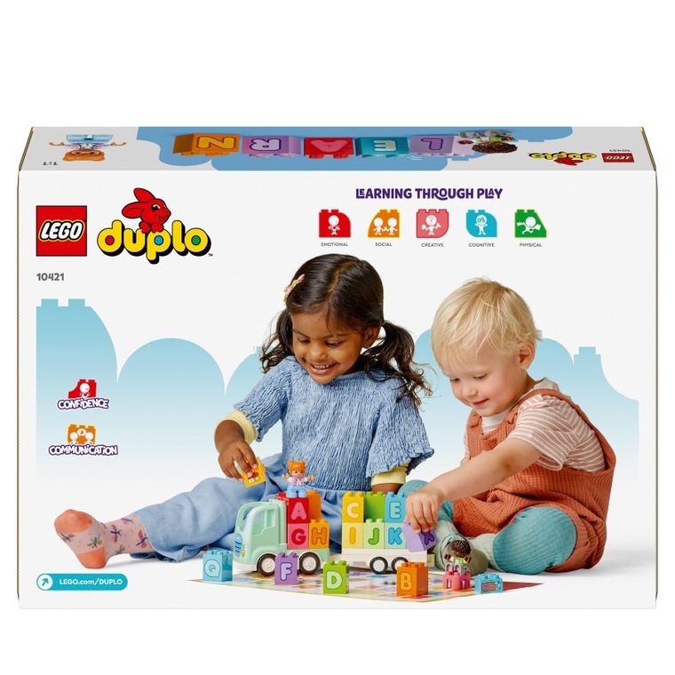 LEGO DUPLO, Camion cu alfabet, 10421