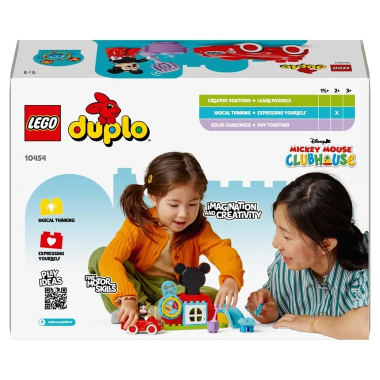 LEGO DUPLO, Clubul si masina lui Mickey Mouse, 10454