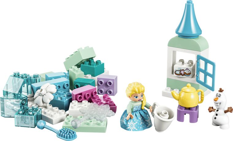 LEGO DUPLO Disney, Cutie creativa cu Elsa si Olaf din Regatul de gheata, 10462