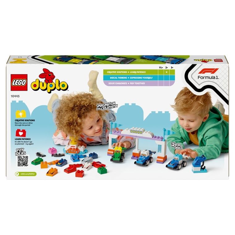 LEGO DUPLO, Echipa F1: Masini si piloti de curse, 10445
