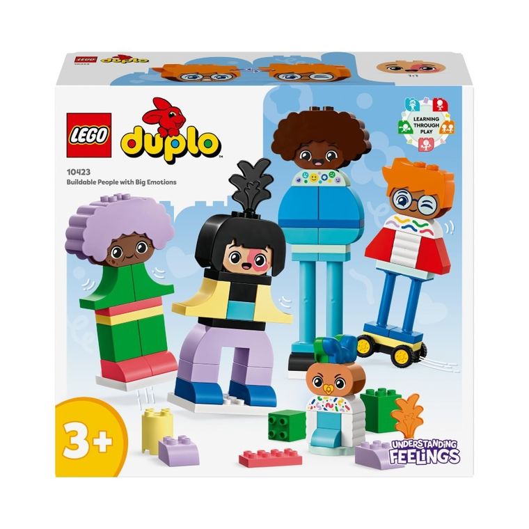 LEGO DUPLO, Oameni construibili cu emotii mari, 10423