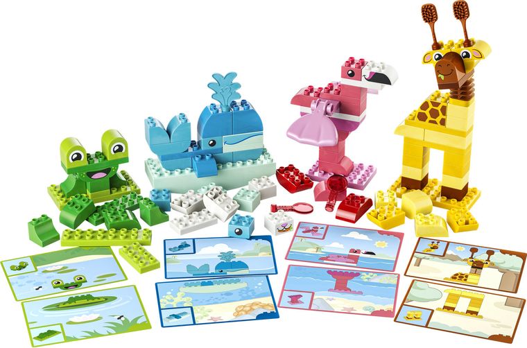 LEGO DUPLO Town, Joc de construit animale, 10472