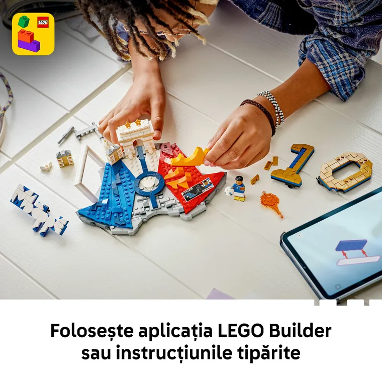 LEGO Editions Football, Kylian Mbappé - Momente importante din fotbal, 43013