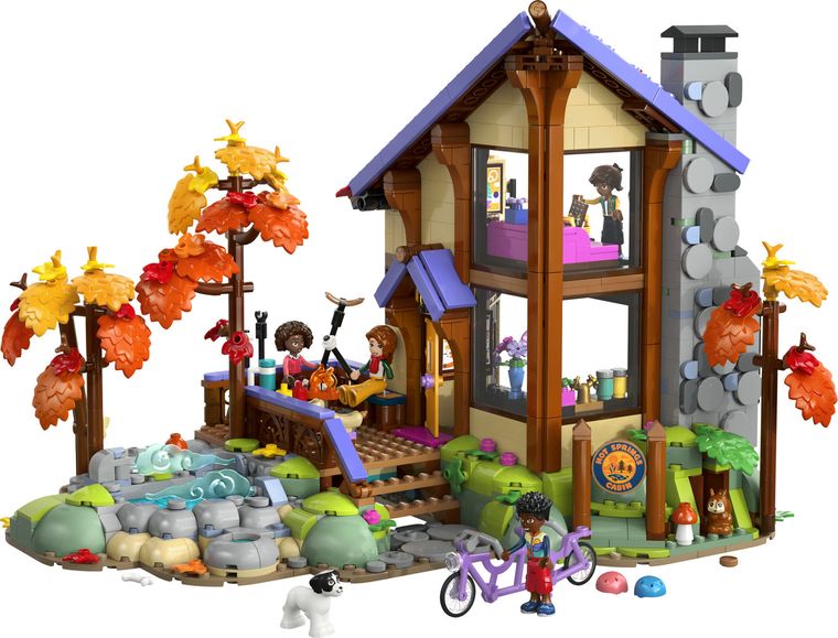 LEGO Friends, Cabana primitoare in padure toamna, 42705