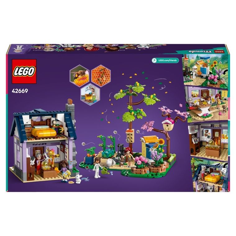 LEGO Friends, Casa apicultorilor si gradina cu flori, 42669