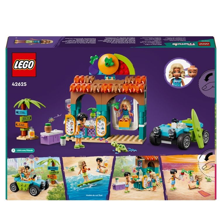 LEGO Friends, Chiosc de smoothie-uri pe plaja, 42625