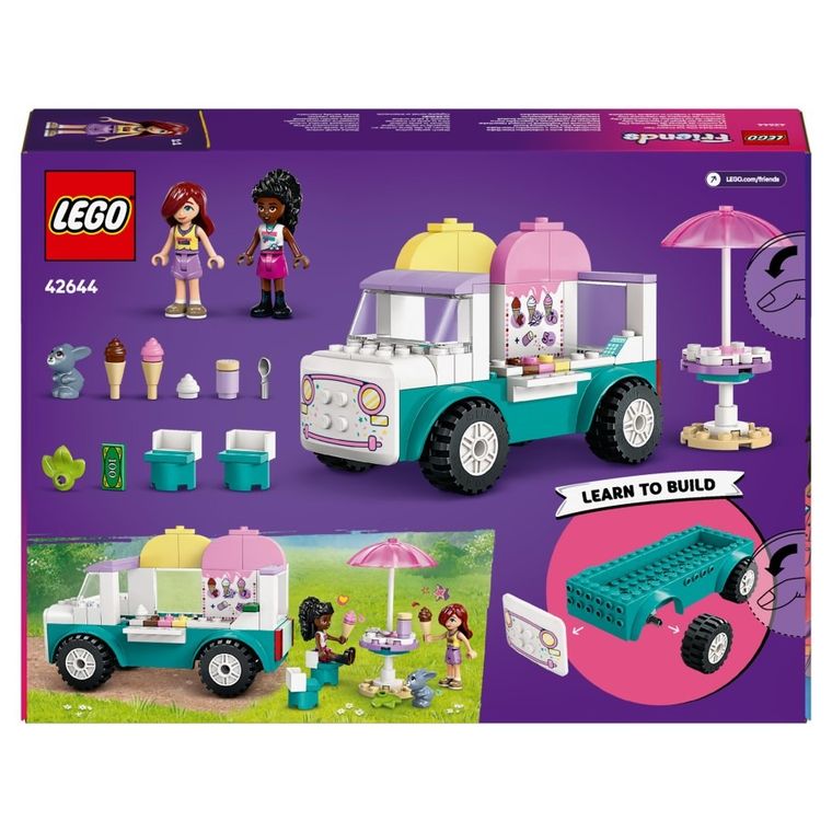 LEGO Friends, Furgoneta de inghetata in orasul Heartlake, 42644