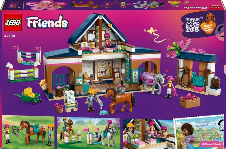 LEGO Friends, Grajd de cai si academie de echitatie, 42688