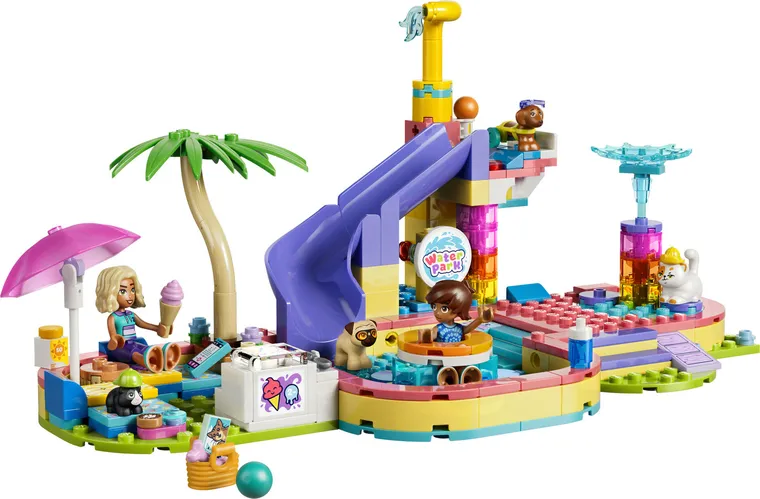 LEGO Friends, O zi distractiva in parcul acvatic, 42676