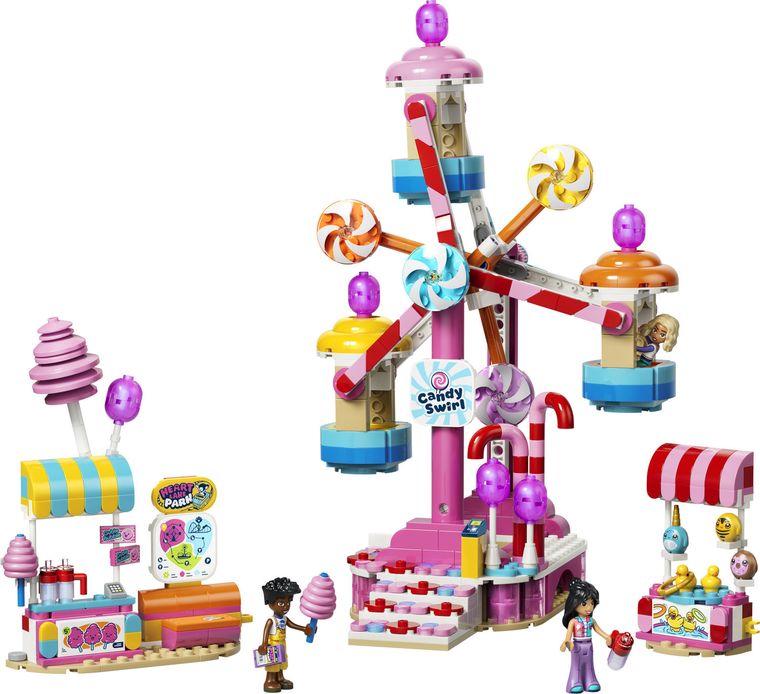 LEGO Friends, Roata Ferris cu bomboane si briose, 42700