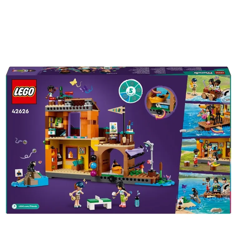 LEGO Friends, Sporturi nautice in tabara de aventuri, 42626