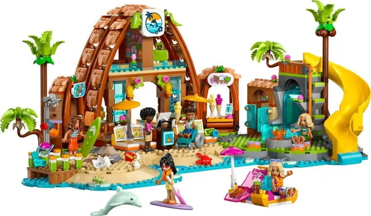 LEGO Friends, Statiune de pe litoral pentru vacanta cu familia, 42673
