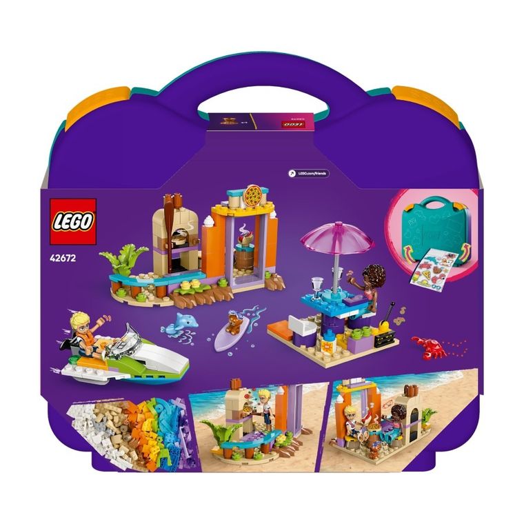 LEGO Friends, Valiza creativa de plaja si calatorie, 42672