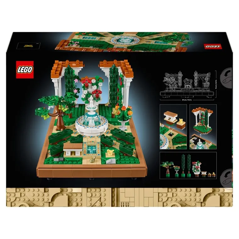 LEGO Icons, Gradina cu fantana, 10359
